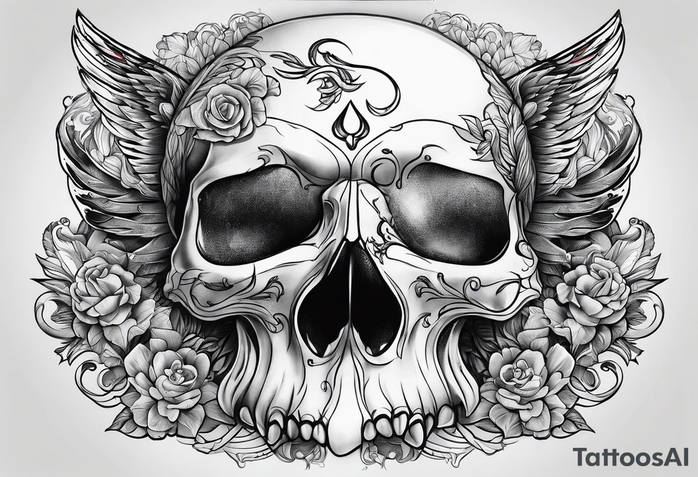 cocaine tattoo idea