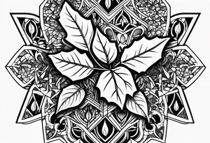 English ivy tattoo idea