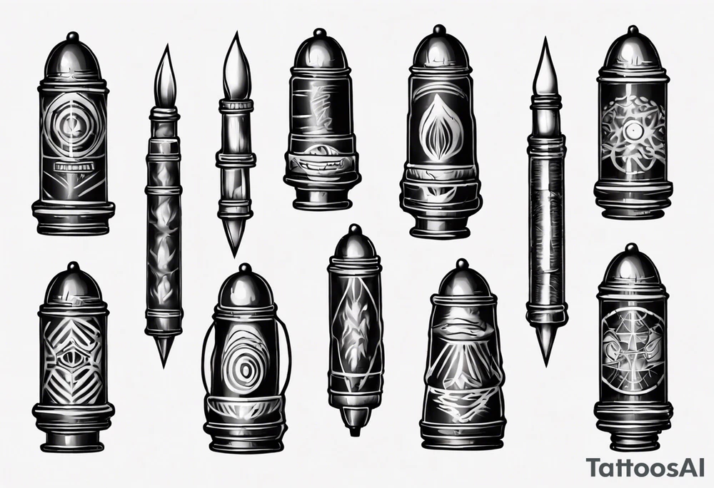 artillery shell tattoo idea