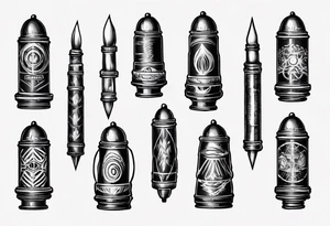 artillery shell tattoo idea
