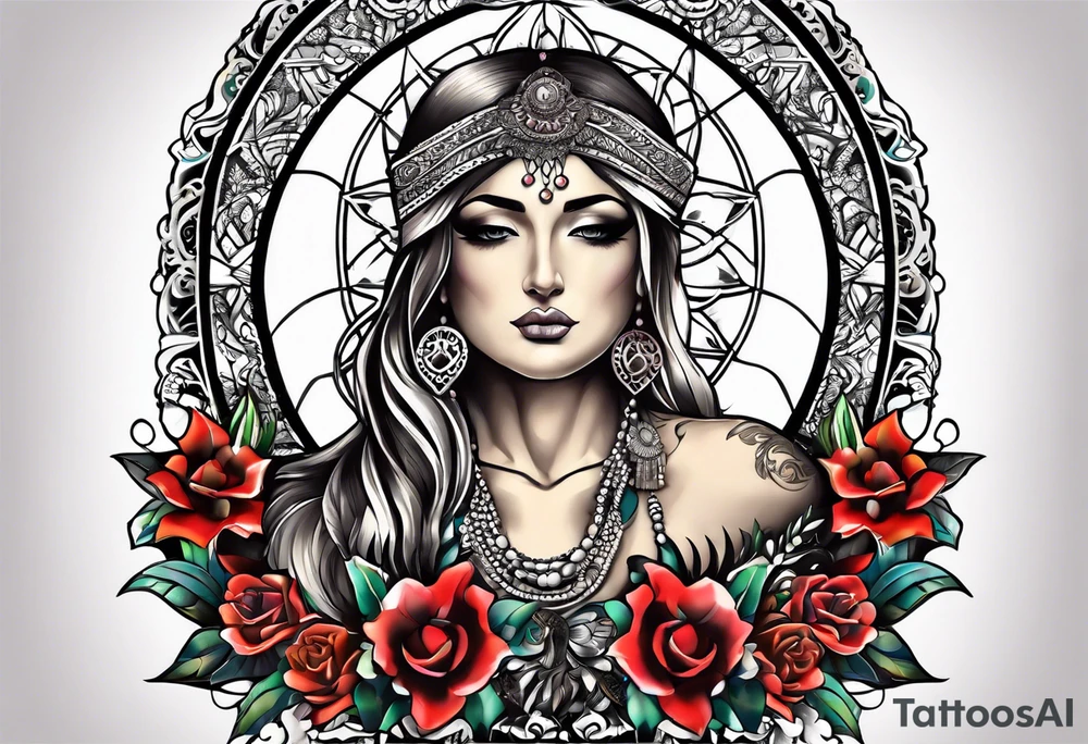 Masterpiece Mastering peace tattoo idea