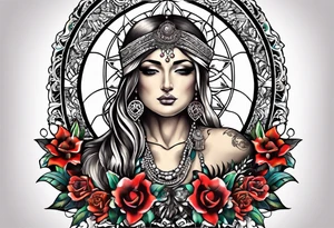 Masterpiece Mastering peace tattoo idea