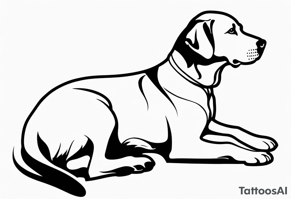 labrador, picasso, loiskis tattoo idea