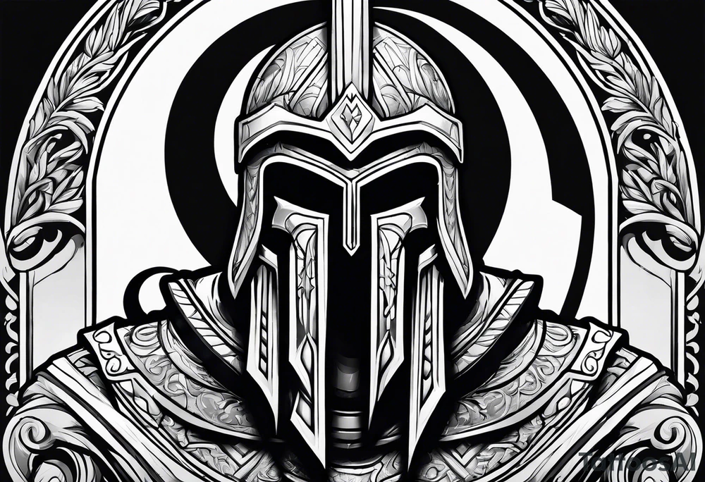 Spartan tattoo idea