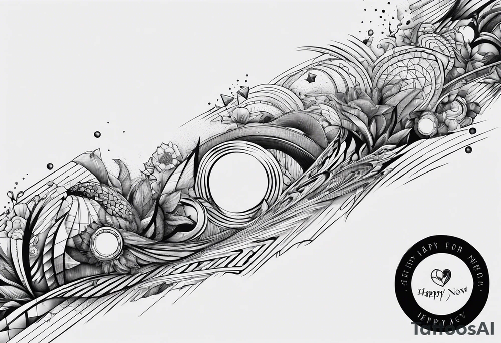 happy for now, tearing apart in the end tattoo idea
