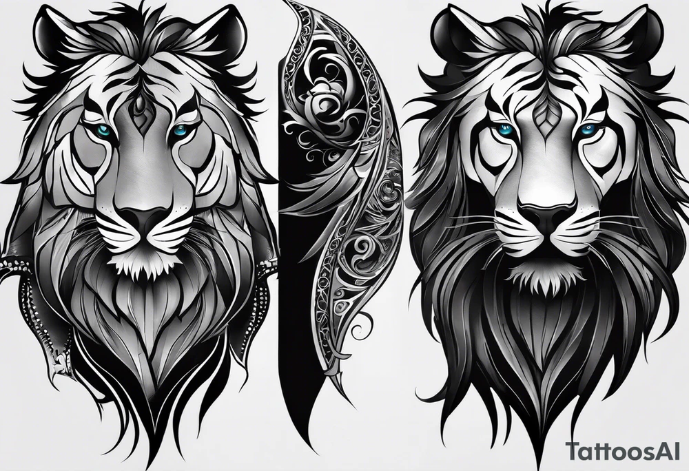 Парные татуировки для мужа и жены tattoo idea