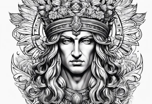 greek god tattoo idea