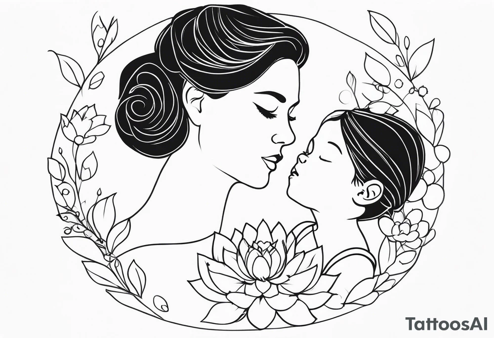 fine line minimalist mother daughter tattoo tattoo idea fine line minimalist mother daughter tattoo tattoo idea