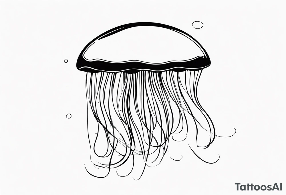 Jelly fish tattoo idea