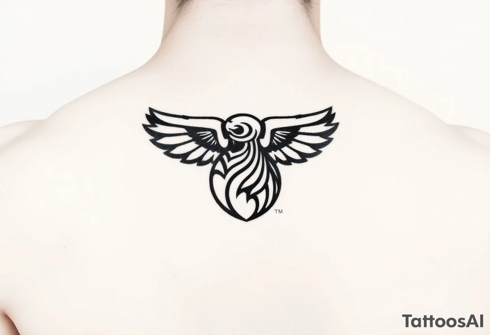 Atlanta 
Hawks logo tattoo idea