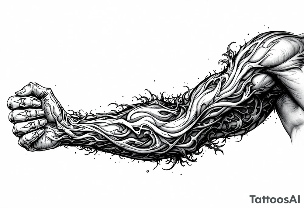 Life created, life lived, end of life tattoo idea