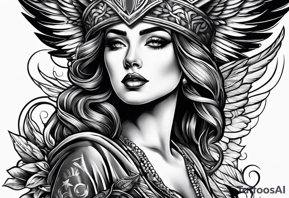 independence, freedom, courage, american tattoo idea