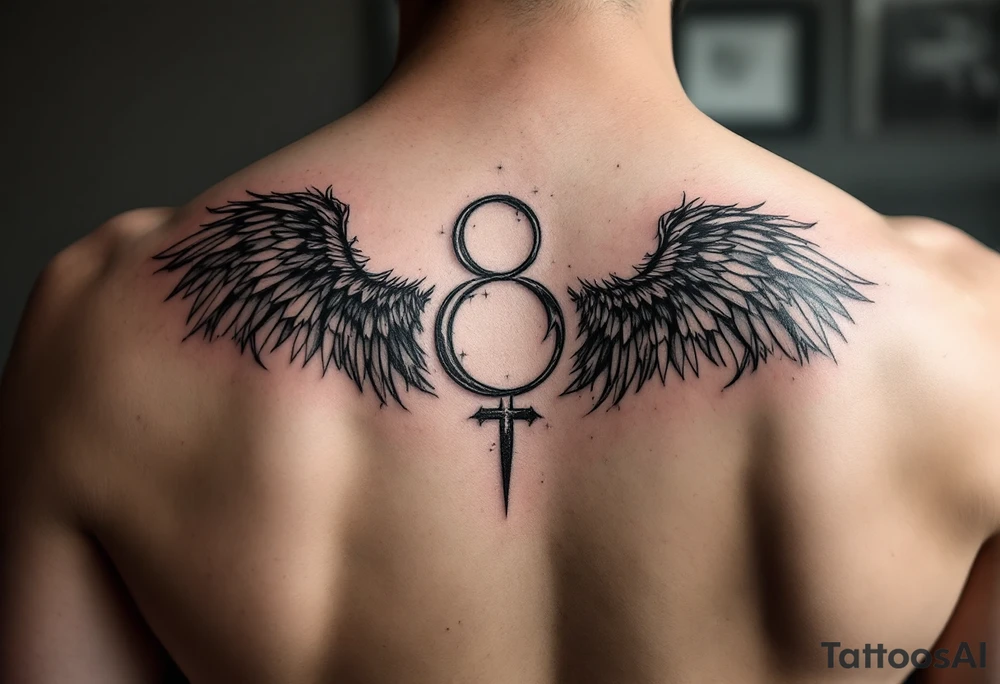 Transgender Angel tattoo idea