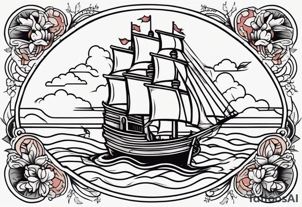 kingdom vintage tattoo style old school traditional tattoo idea