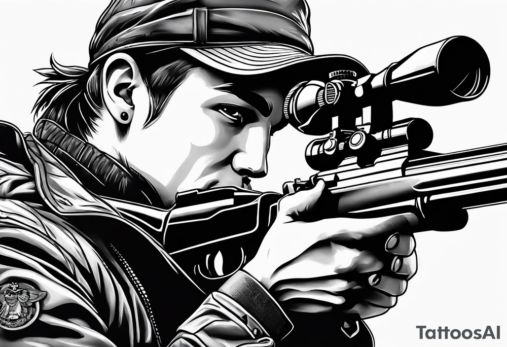Sniper tattoo idea
