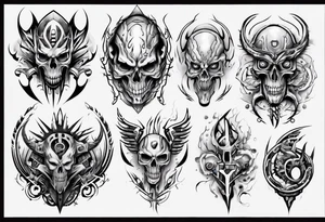 thunder tattoo idea