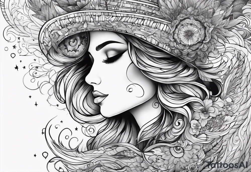 A spangle in the sky tattoo idea