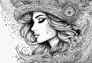 A spangle in the sky tattoo idea