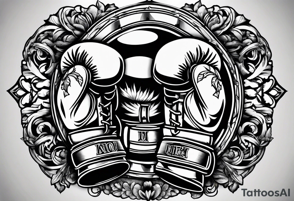 Boxing tattoo idea