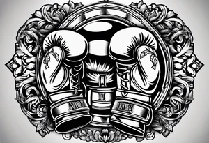 Boxing tattoo idea