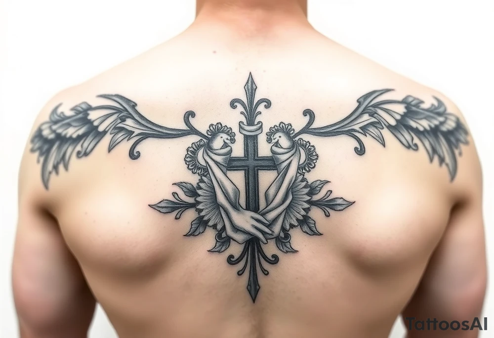 Memorial tattoo for passed away tattoo idea