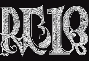 R.i.p tattoo idea