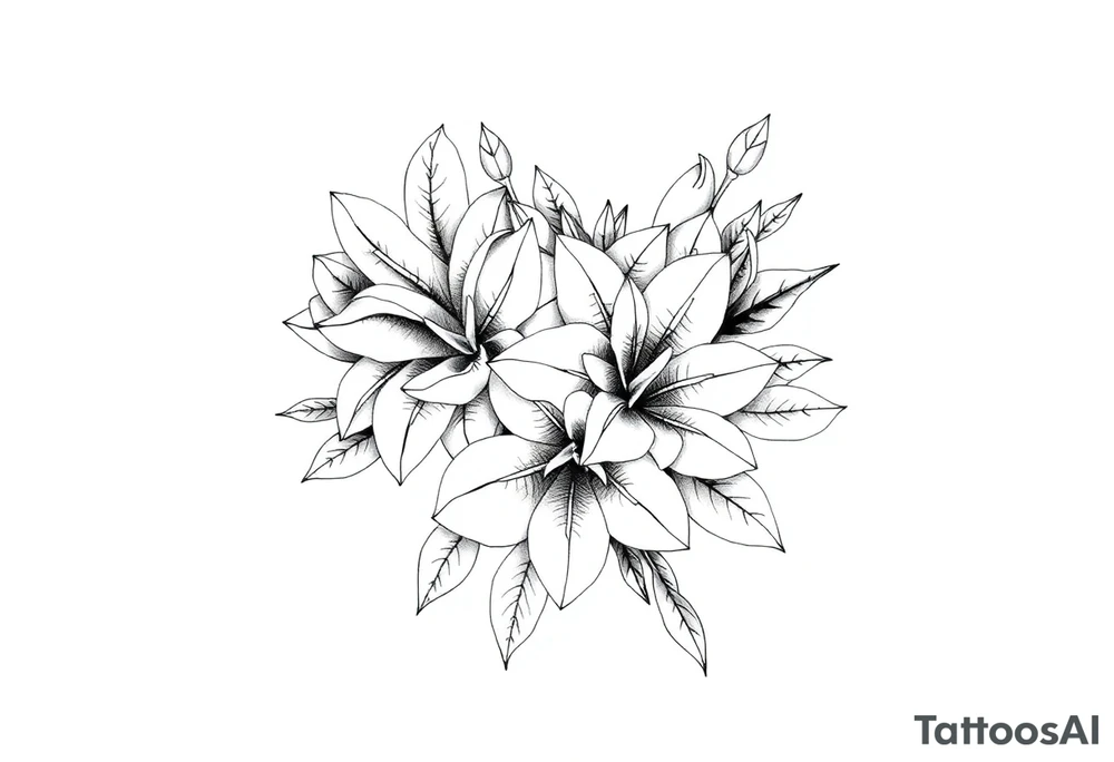 flower bouquet that has daffodil, violet and narcisuss tattoo idea flower bouquet that has daffodil, violet and narcisuss tattoo idea