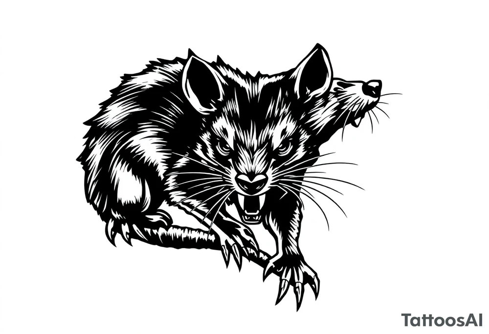 Ratatosk, but dangerous tattoo idea