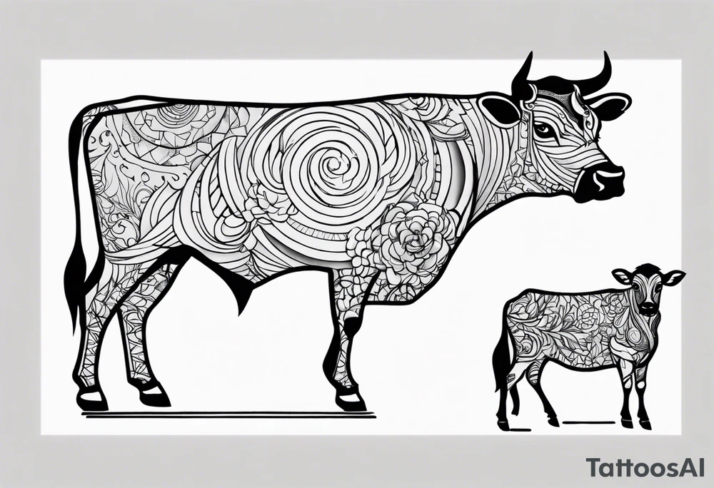 Moo tattoo idea