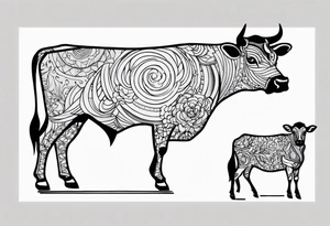 Moo tattoo idea