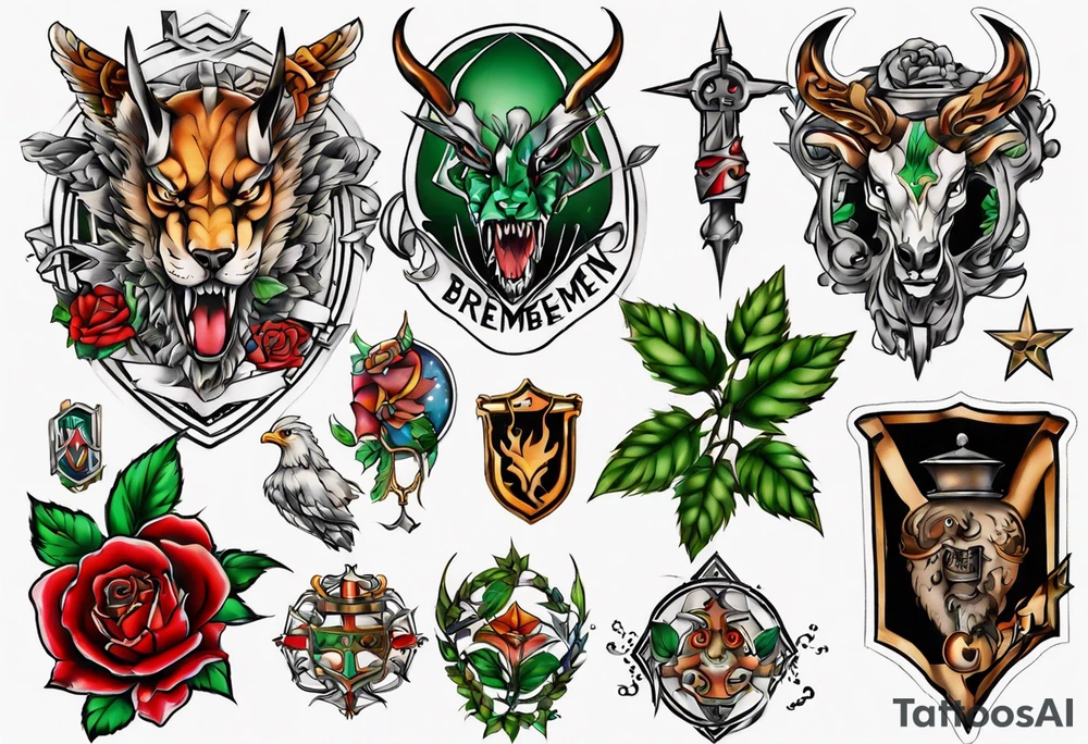 werder bremen tattoo idea