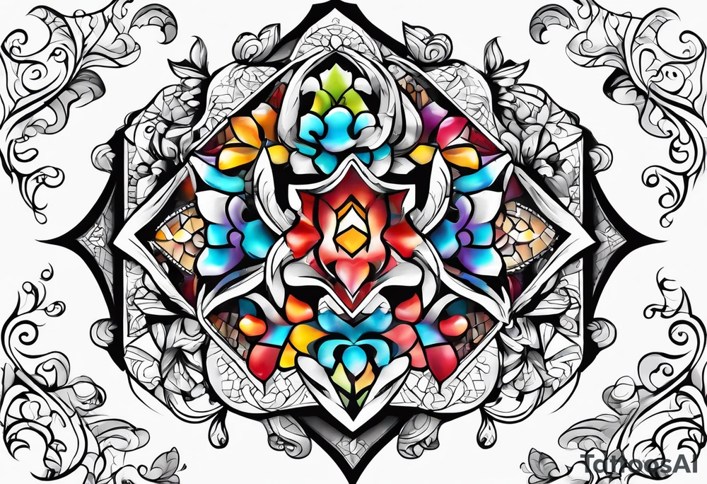 Autism puzzle piece tattoo idea