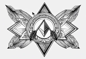 An arrow tattoo idea