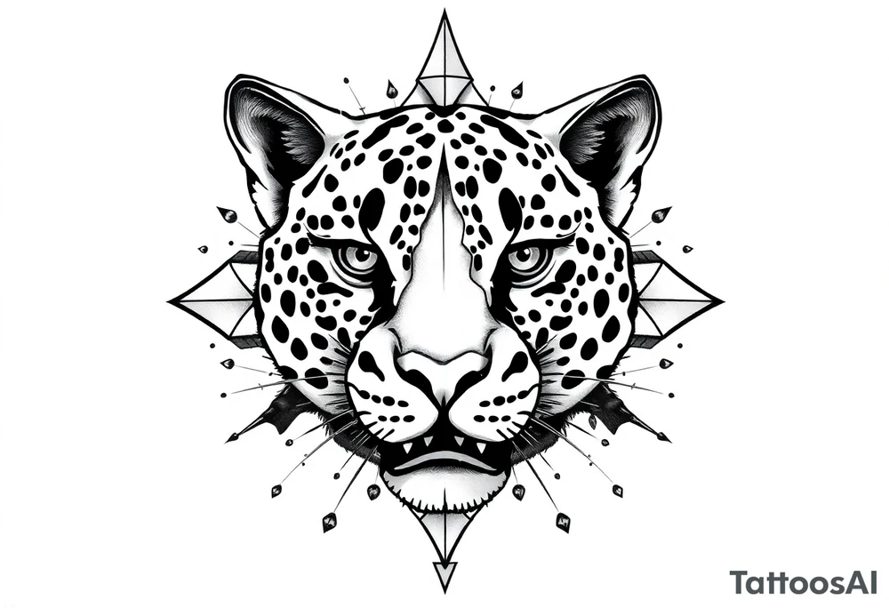 Cheetah print, diamond, mississippi, unique tattoo idea