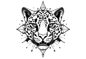 Cheetah print, diamond, mississippi, unique tattoo idea