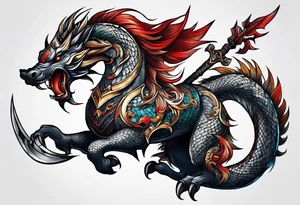 Drakkar tattoo idea