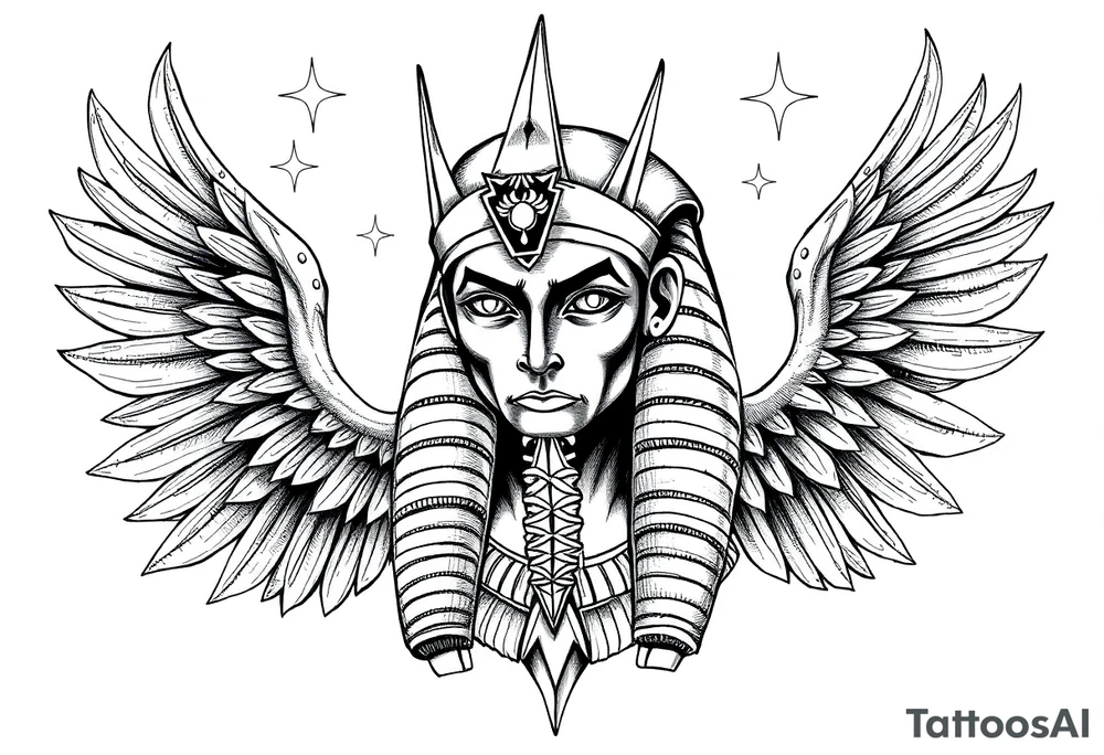 osiris,stars. tattoo idea