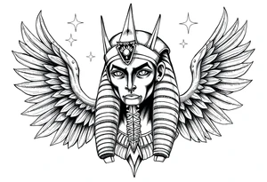 osiris,stars. tattoo idea