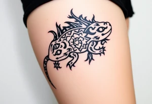 axolotl tattoo idea