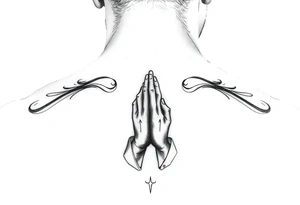 Dad with prayer tattoo idea