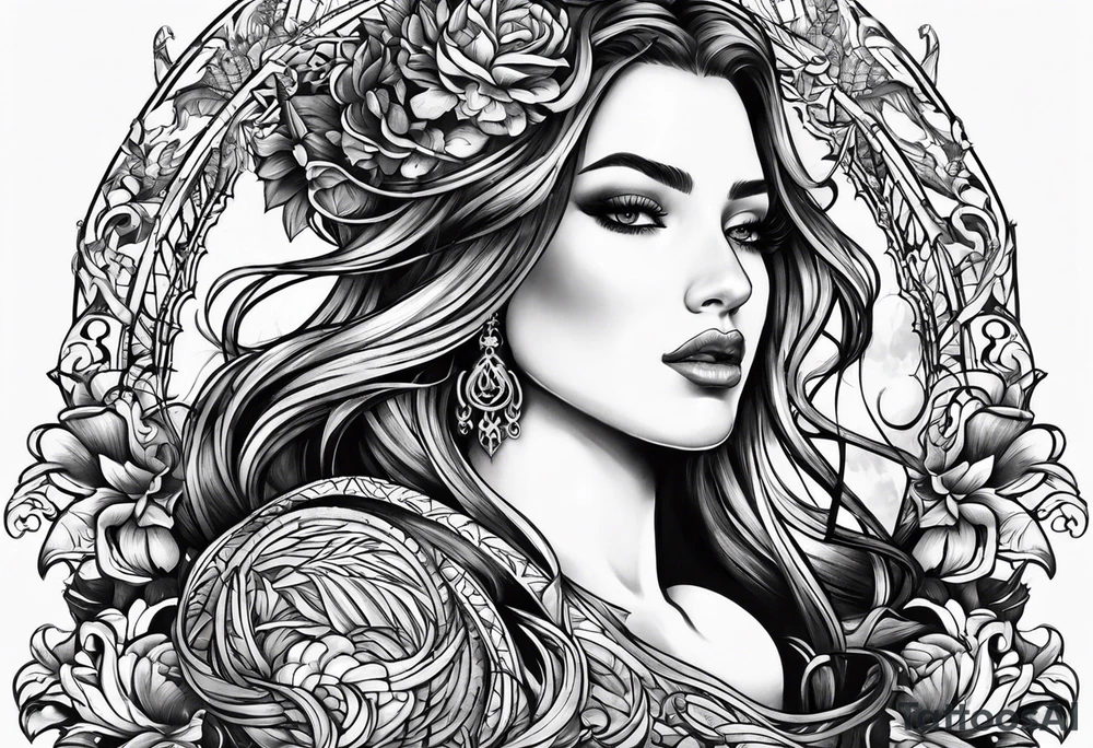 trident tattoo idea