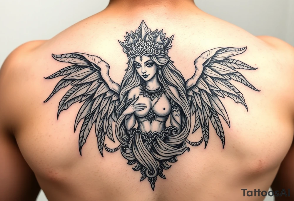 pleasure goddess tattoo idea