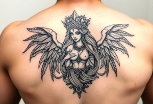 pleasure goddess tattoo idea