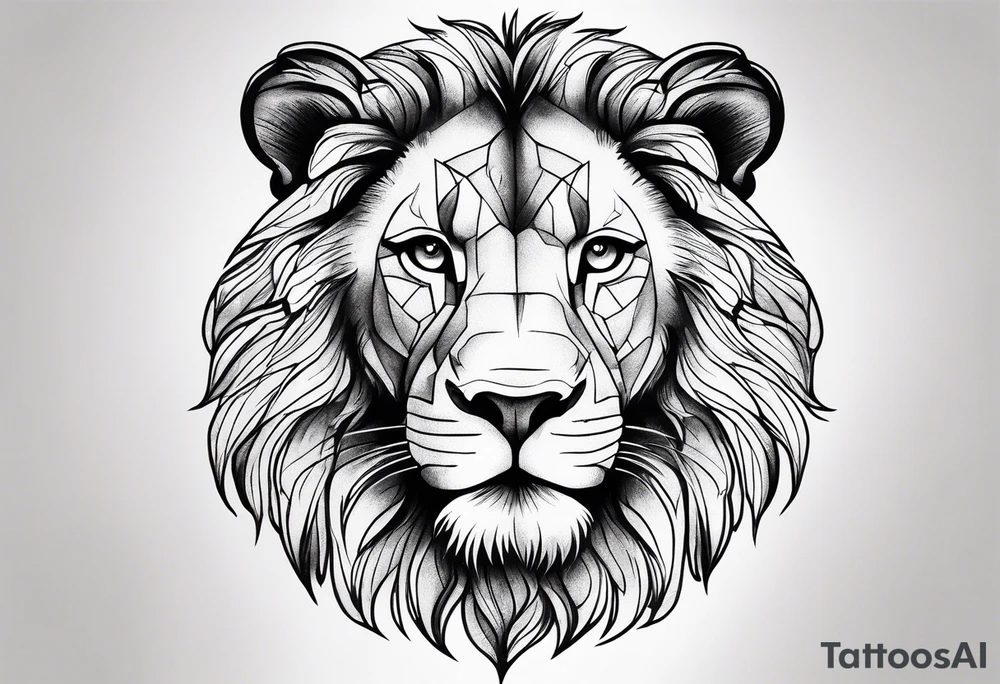 type 1 diabetes symbol, lion tattoo idea