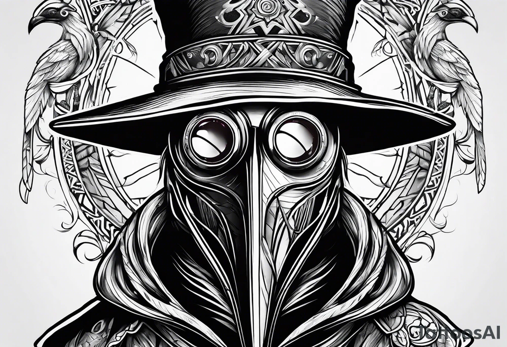 Plague doctor tattoo idea