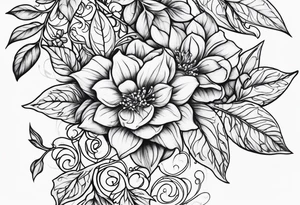 vines tattoo idea