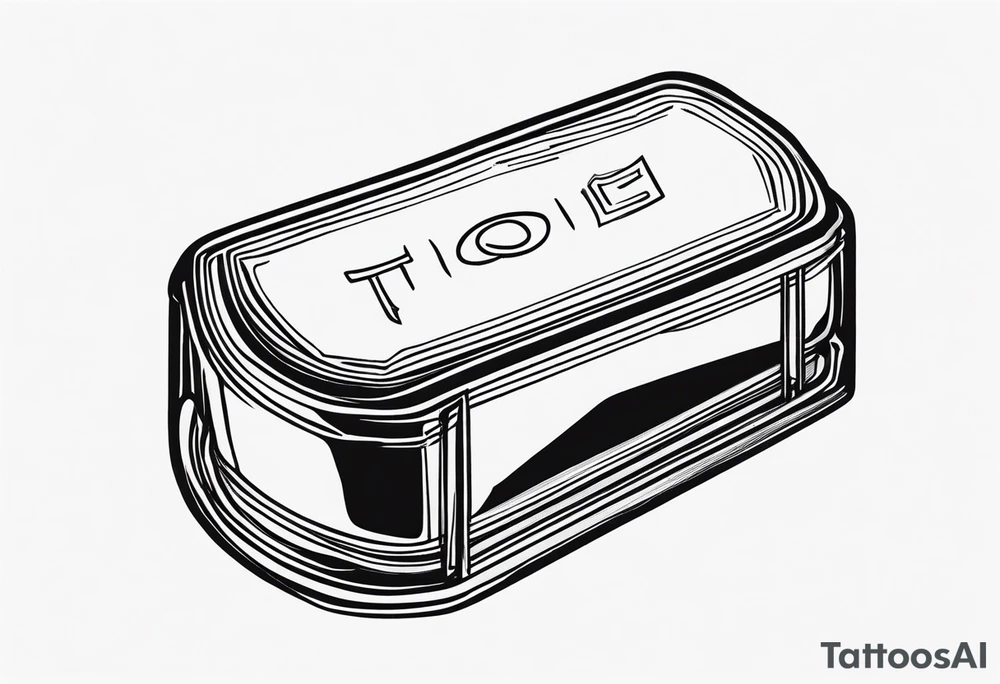 Gold ingot tattoo idea