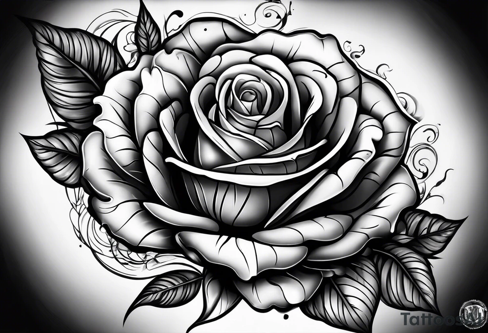 arm sleeve eyes smoke roses top to bottom tattoo idea