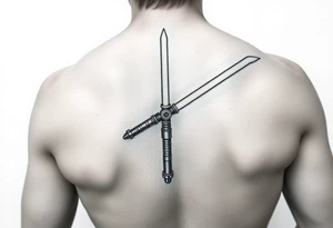 anakin skywalker lightsaber tattoo idea