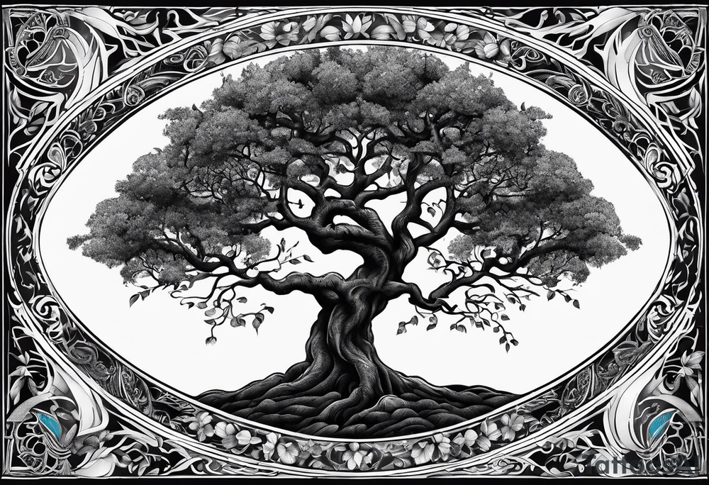tree of life tattoo idea